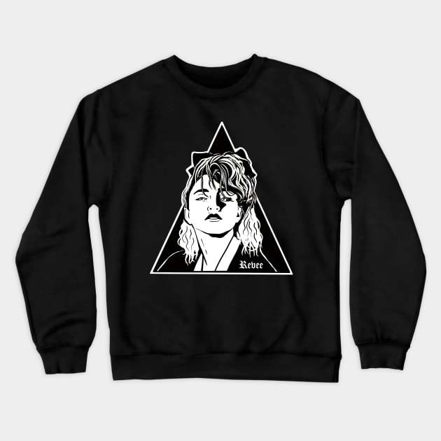 Material Girl Crewneck Sweatshirt by RevArt